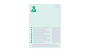 Lebenslauf mit persönlichen Informationen